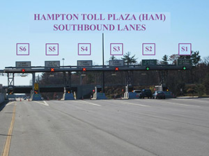 Hampton Toll Plaza Southbound